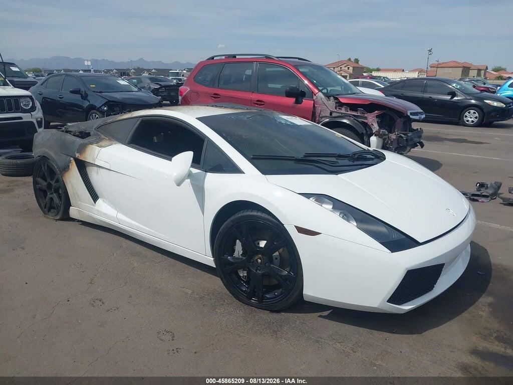 2008 LAMBORGHINI GALLARDO ZHWGU12TX8LA05811