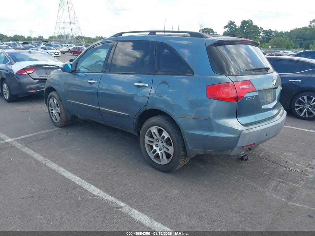 2HNYD28358H502800 2008 ACURA MDX photo no. 3
