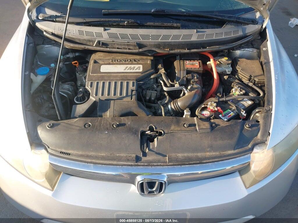 JHMFA36238S009646 2008 HONDA CIVIC HYBRID photo no. 10
