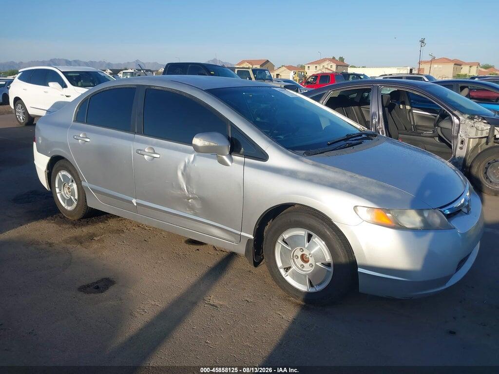 JHMFA36238S009646 2008 HONDA CIVIC HYBRID photo no. 6