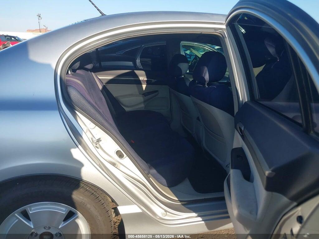 JHMFA36238S009646 2008 HONDA CIVIC HYBRID photo no. 8