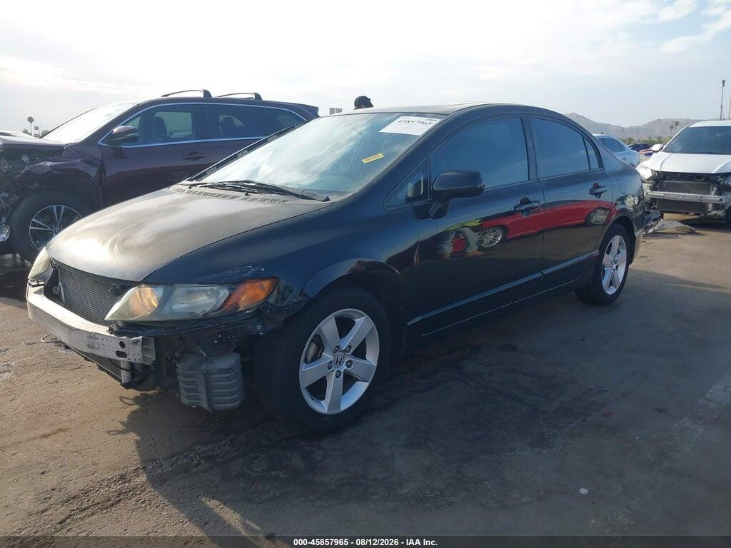 2HGFA16898H303944 2008 HONDA CIVIC photo no. 2