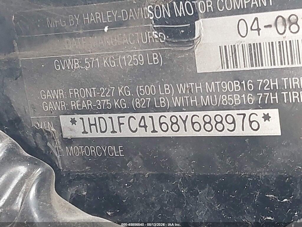 1HD1FC4168Y688976 2008 HARLEY-DAVIDSON FLHTCUI photo no. 10