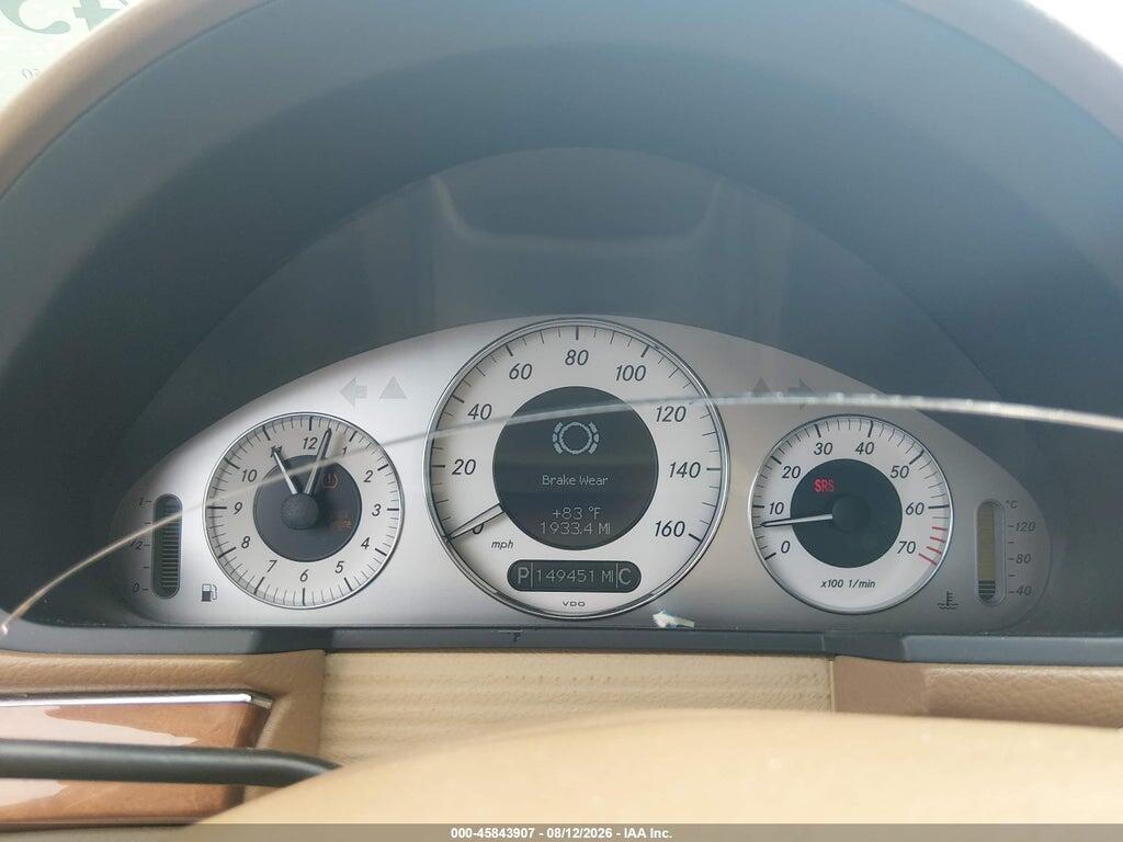 WDBUF87X68B338096 2008 MERCEDES-BENZ E 350 photo no. 7