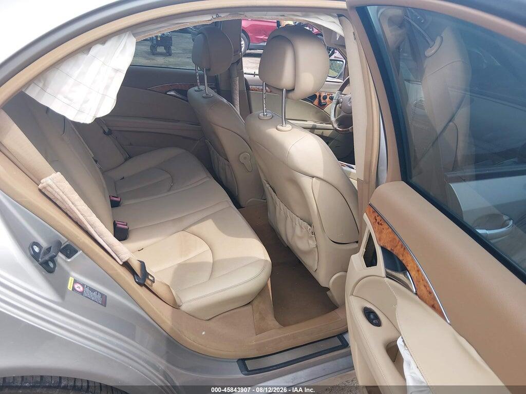 WDBUF87X68B338096 2008 MERCEDES-BENZ E 350 photo no. 8