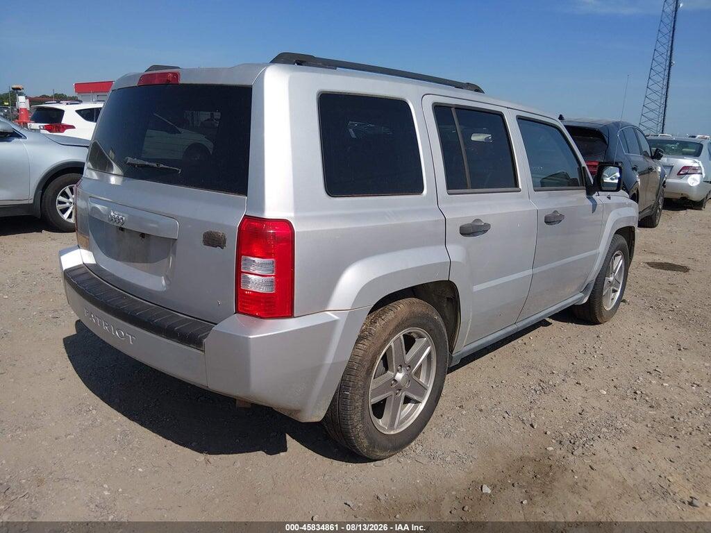1J8FT28W08D698144 2008 JEEP PATRIOT photo no. 4