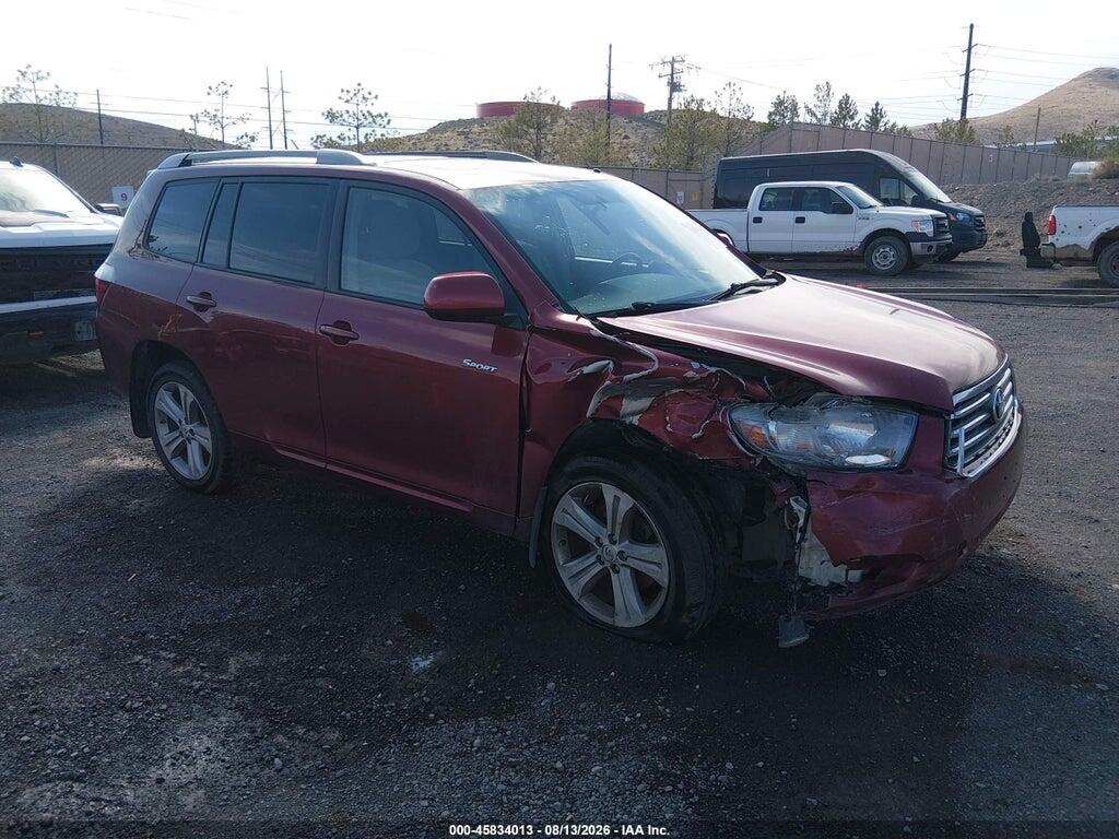 JTEES43A782062163 2008 TOYOTA HIGHLANDER photo no. 1