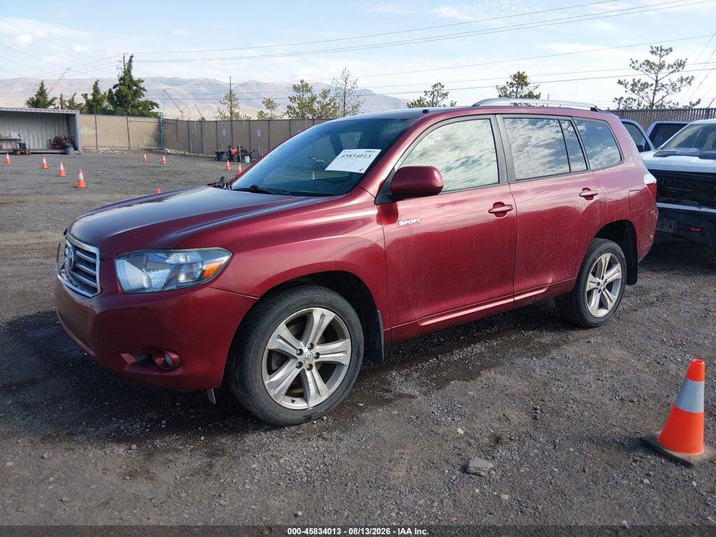 JTEES43A782062163 2008 TOYOTA HIGHLANDER photo no. 2