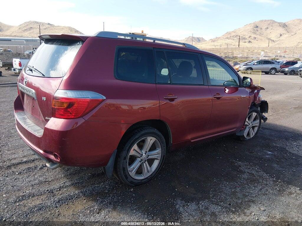 JTEES43A782062163 2008 TOYOTA HIGHLANDER photo no. 4
