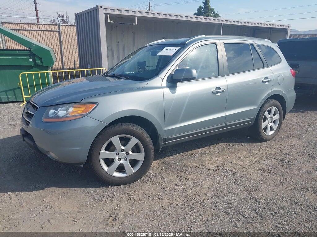 5NMSH73E88H190160 2008 HYUNDAI SANTA FE photo no. 2