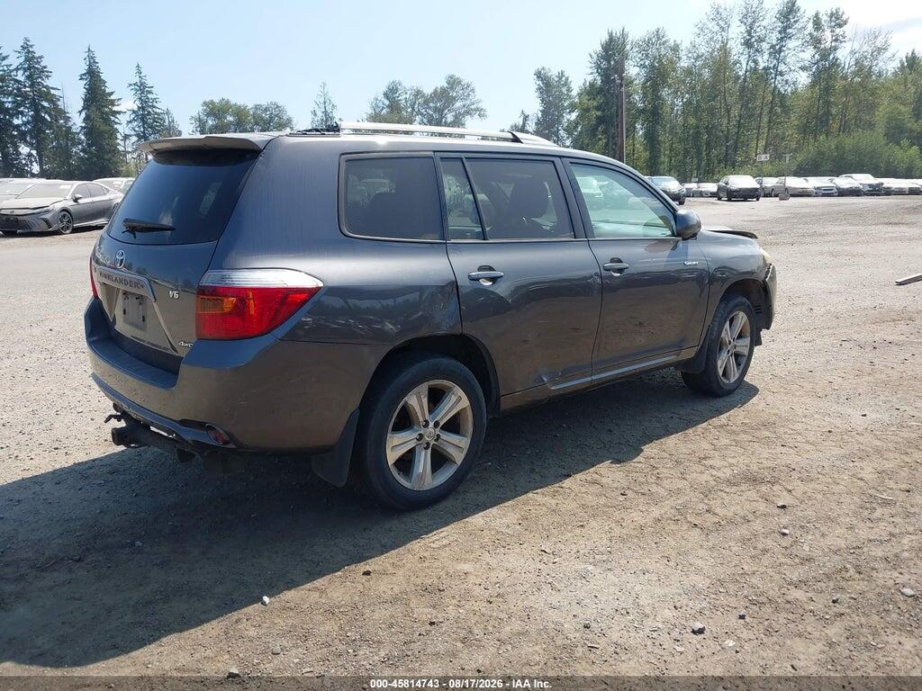 JTEES43A182031197 2008 TOYOTA HIGHLANDER photo no. 4