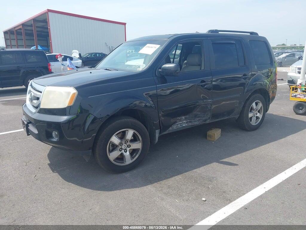 5FNYF38609B025717 2009 HONDA PILOT photo no. 2