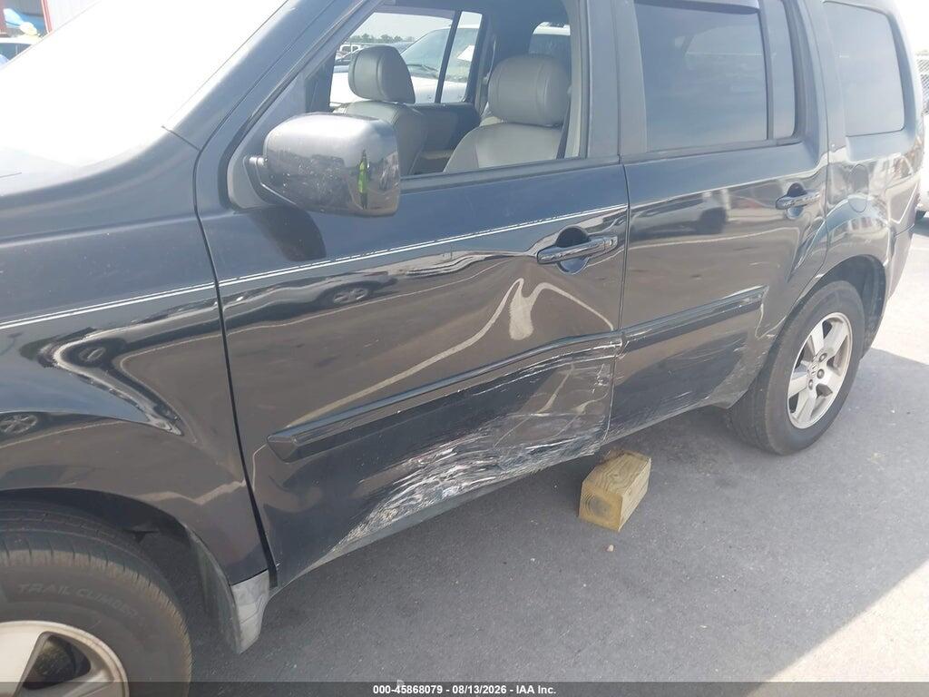 5FNYF38609B025717 2009 HONDA PILOT photo no. 6