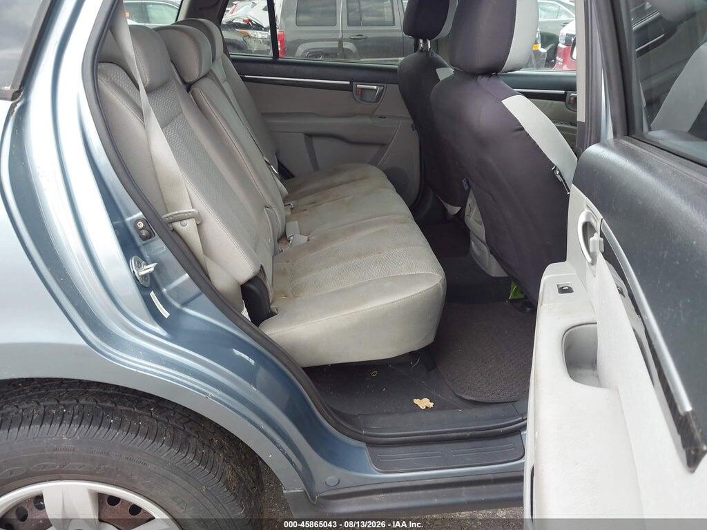 5NMSG13D99H323324 2009 HYUNDAI SANTA FE photo no. 8
