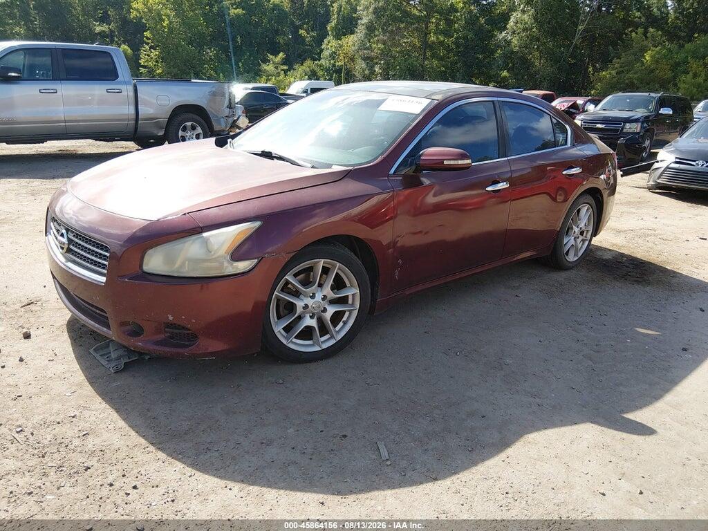 1N4AA51E29C836712 2009 NISSAN MAXIMA photo no. 2