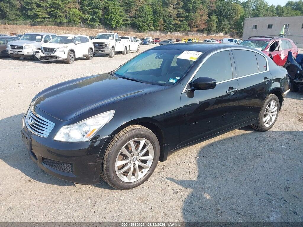 JNKCV61F39M052117 2009 INFINITI G37X photo no. 2