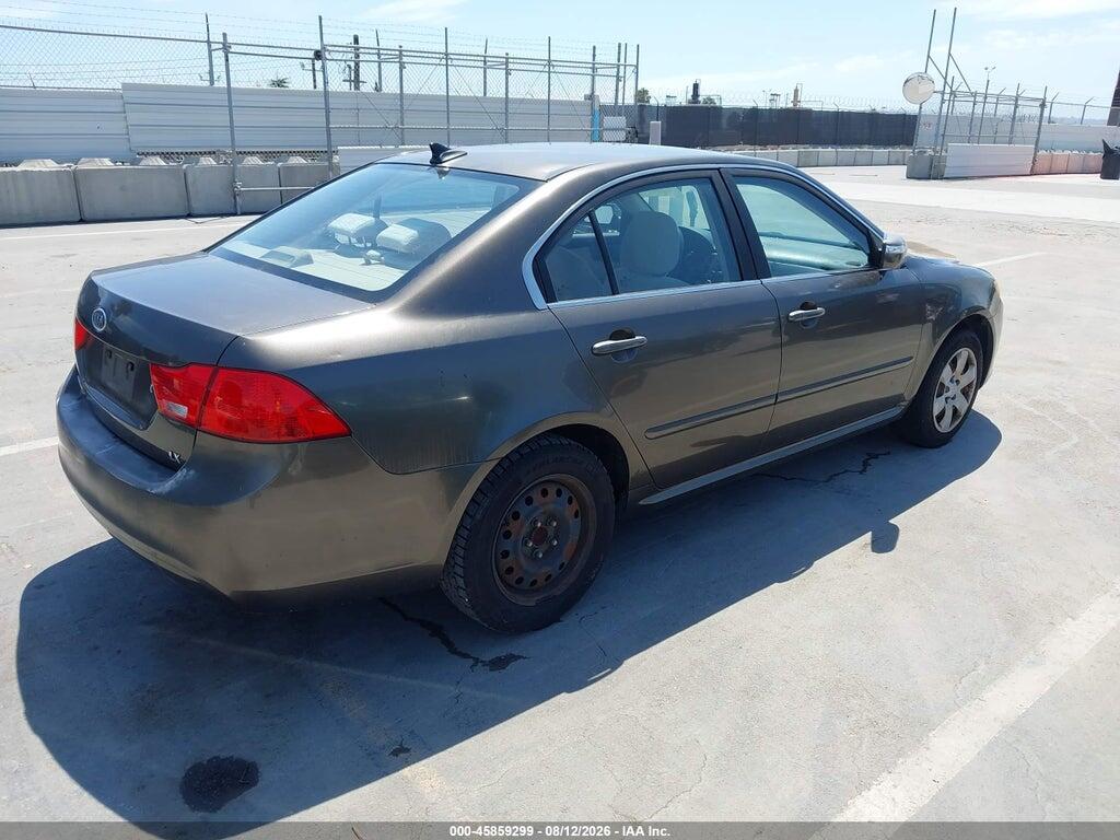KNAGE228495299178 2009 KIA OPTIMA photo no. 4