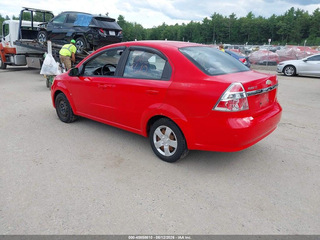 KL1TD56E69B365955 2009 CHEVROLET AVEO photo no. 3