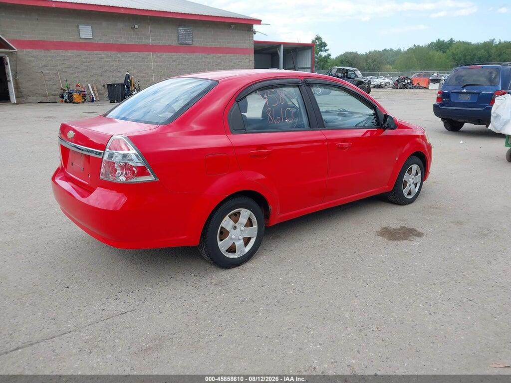 KL1TD56E69B365955 2009 CHEVROLET AVEO photo no. 4