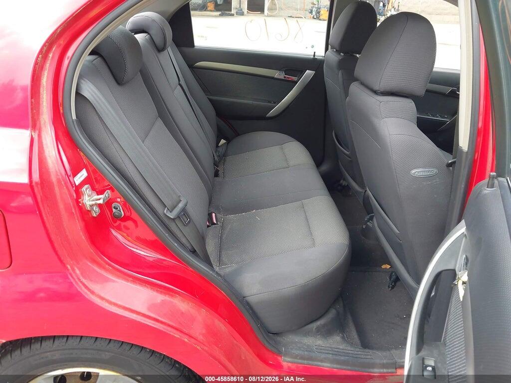 KL1TD56E69B365955 2009 CHEVROLET AVEO photo no. 8