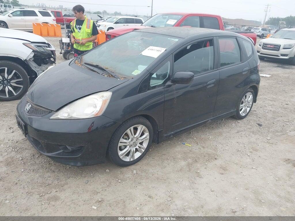 JHMGE88459S010948 2009 HONDA FIT photo no. 2