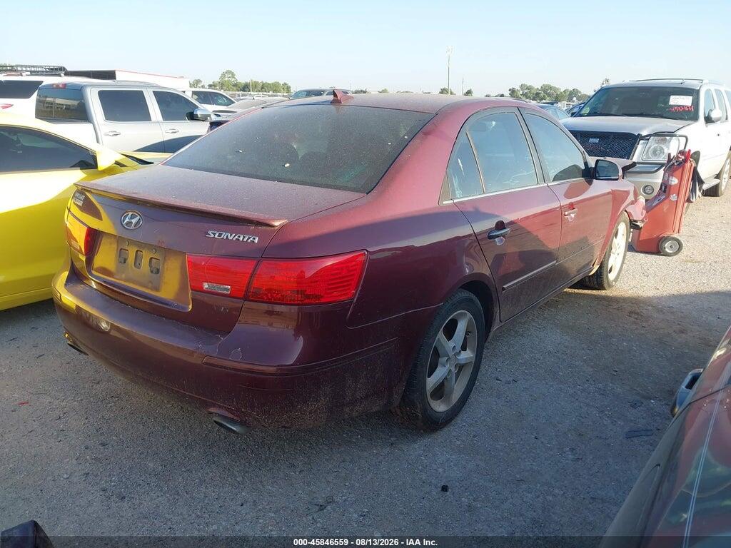 5NPEU46F59H455794 2009 HYUNDAI SONATA photo no. 4