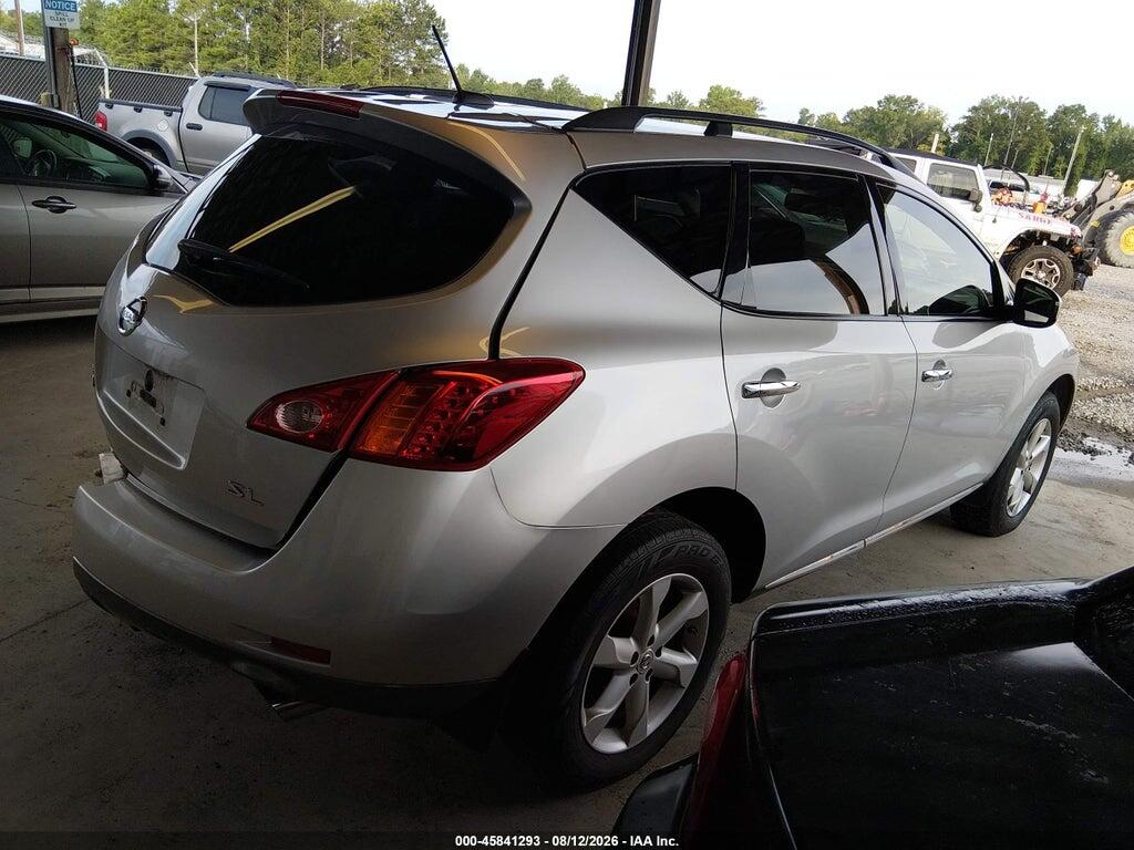 JN8AZ18U89W018591 2009 NISSAN MURANO photo no. 4