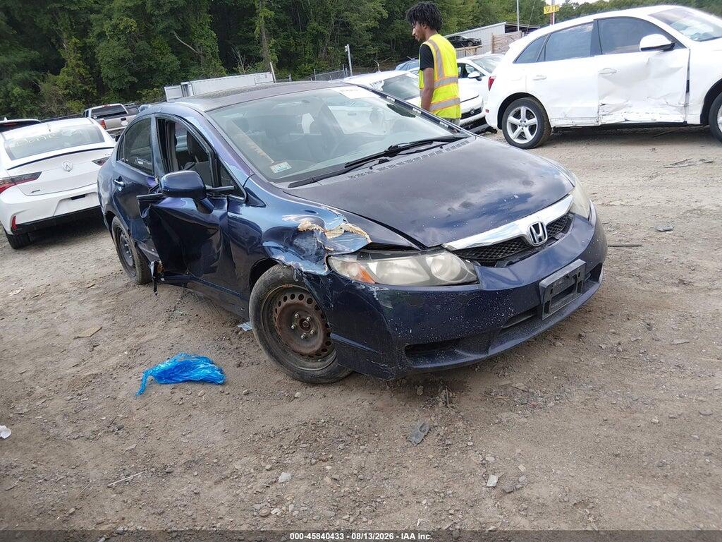 2HGFA16819H509437 2009 HONDA CIVIC photo no. 1