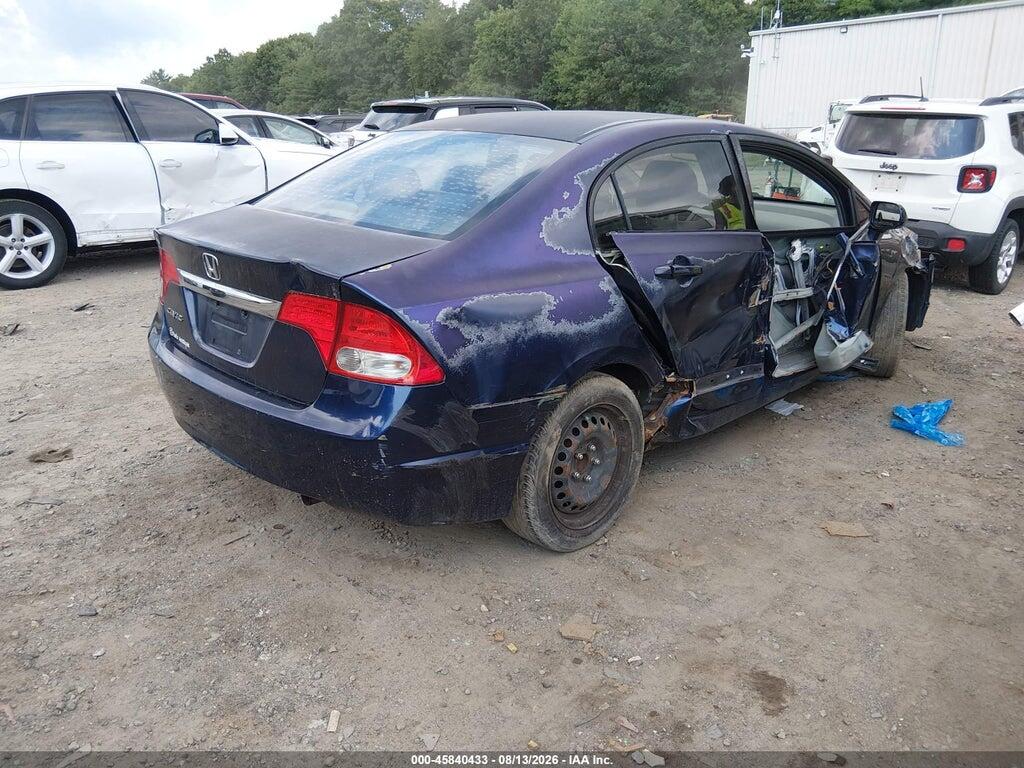 2HGFA16819H509437 2009 HONDA CIVIC photo no. 4