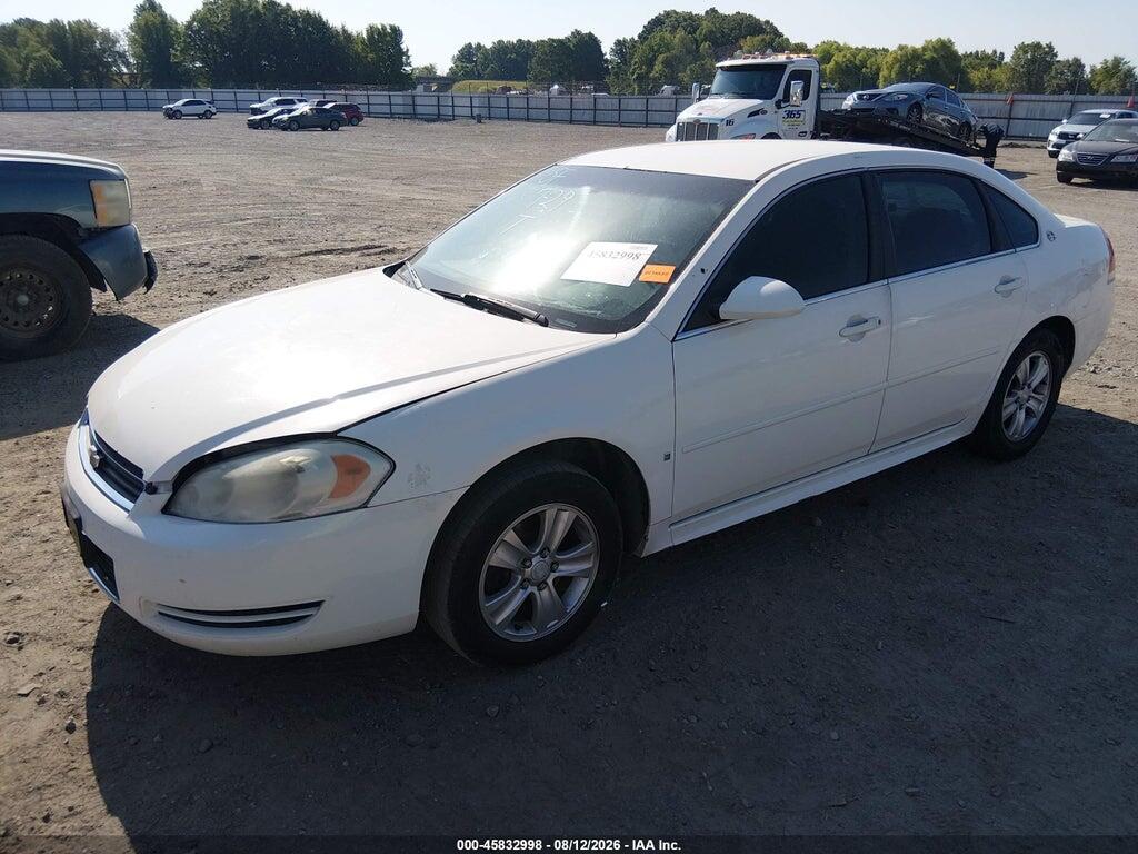 2G1WS57M391291842 2009 CHEVROLET IMPALA photo no. 2