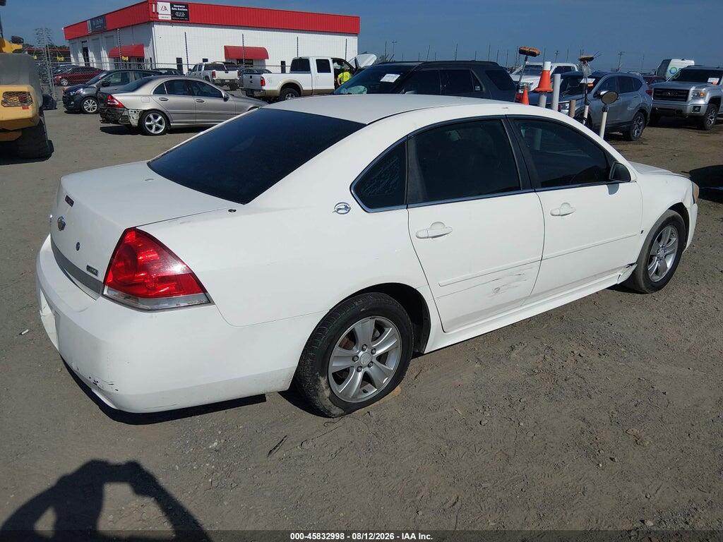 2G1WS57M391291842 2009 CHEVROLET IMPALA photo no. 4