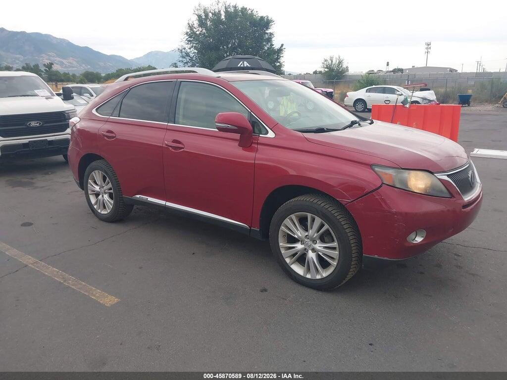 JTJBC1BA7A2004772 2010 LEXUS RX 450H photo no. 1