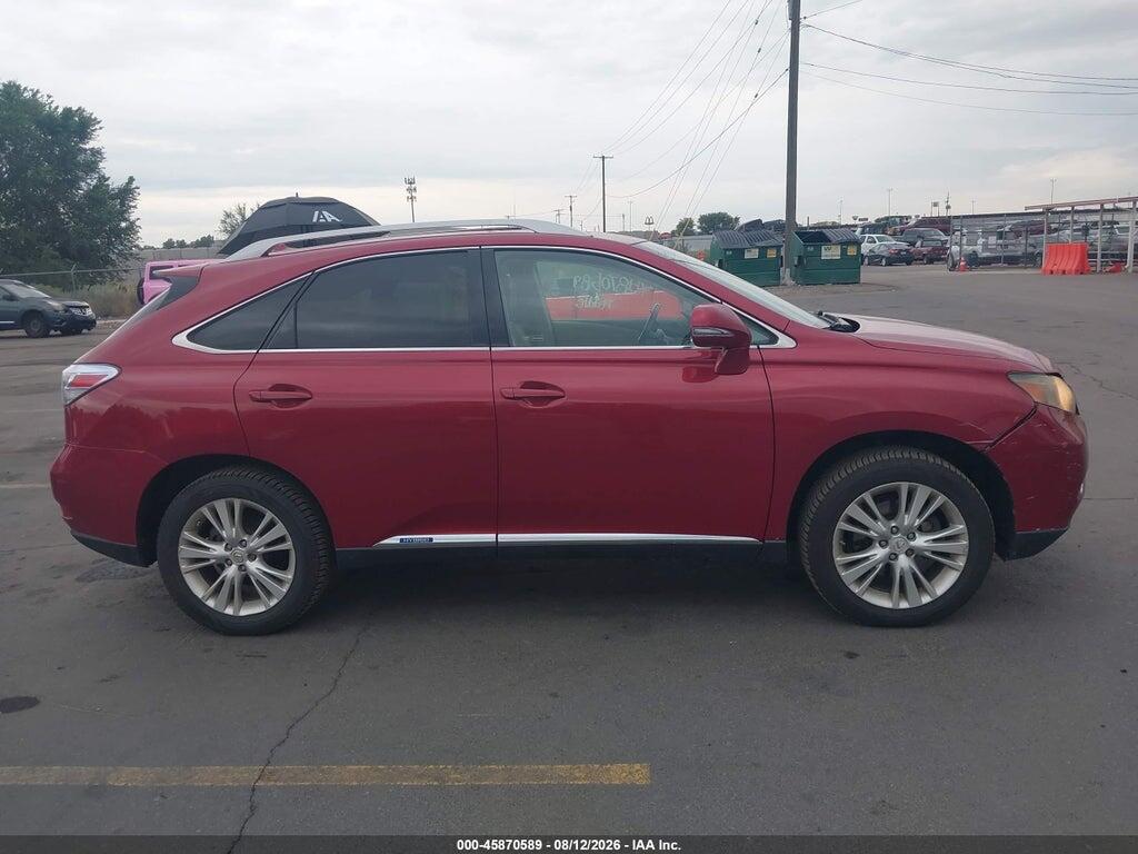 JTJBC1BA7A2004772 2010 LEXUS RX 450H photo no. 12