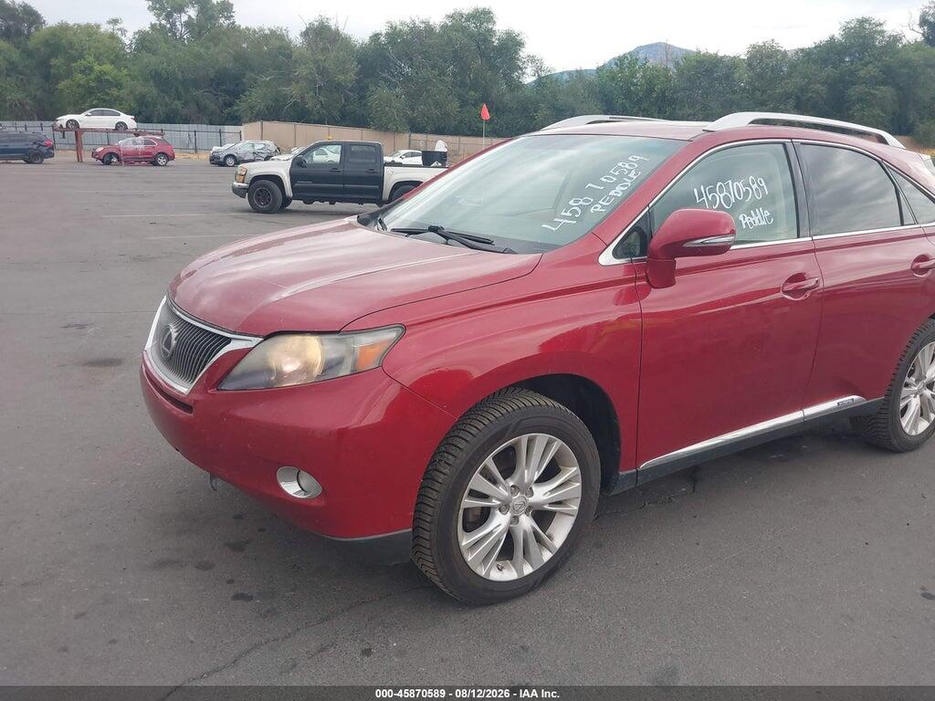 JTJBC1BA7A2004772 2010 LEXUS RX 450H photo no. 6