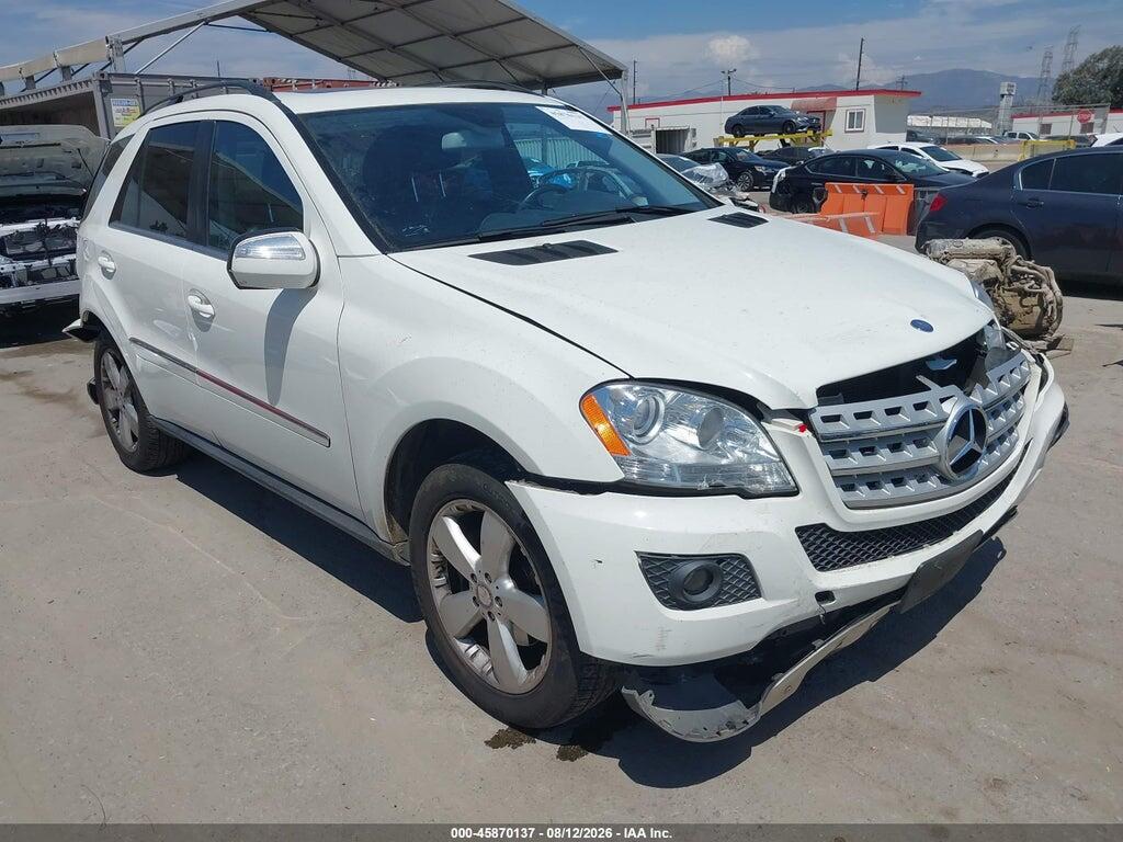 4JGBB5GB5AA535243 2010 MERCEDES-BENZ ML 350 photo no. 1