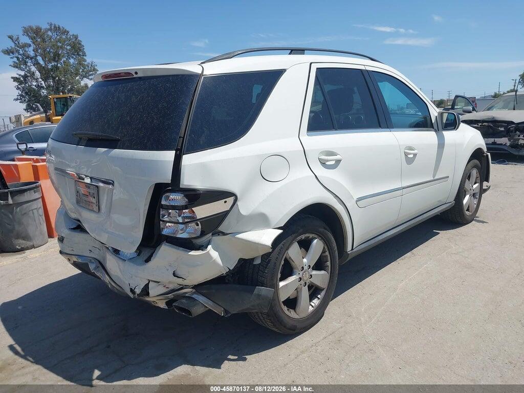 4JGBB5GB5AA535243 2010 MERCEDES-BENZ ML 350 photo no. 4