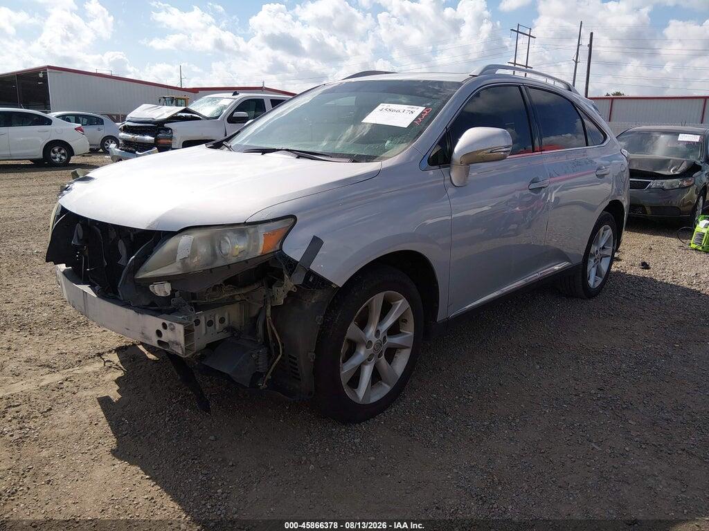 2T2ZK1BA8AC038155 2010 LEXUS RX 350 photo no. 2