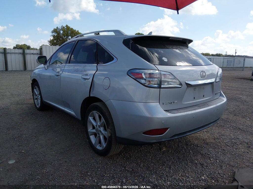 2T2ZK1BA8AC038155 2010 LEXUS RX 350 photo no. 3
