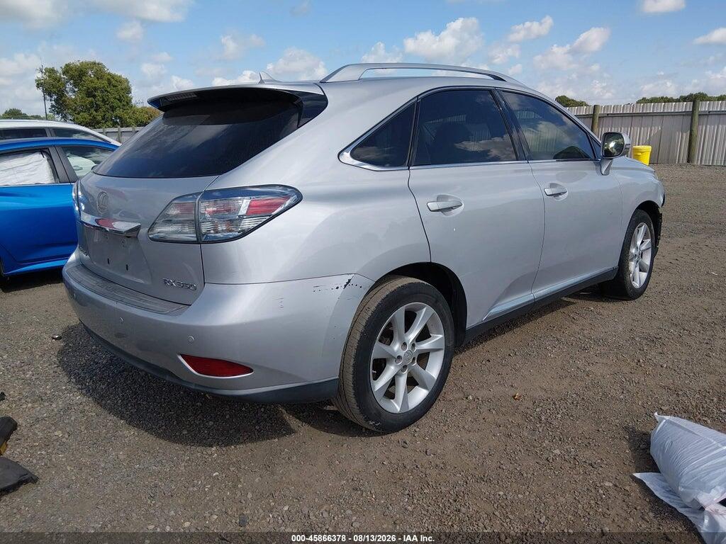 2T2ZK1BA8AC038155 2010 LEXUS RX 350 photo no. 4