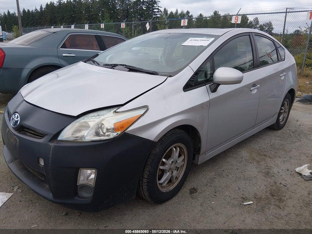 JTDKN3DU5A0221474 2010 TOYOTA PRIUS photo no. 2