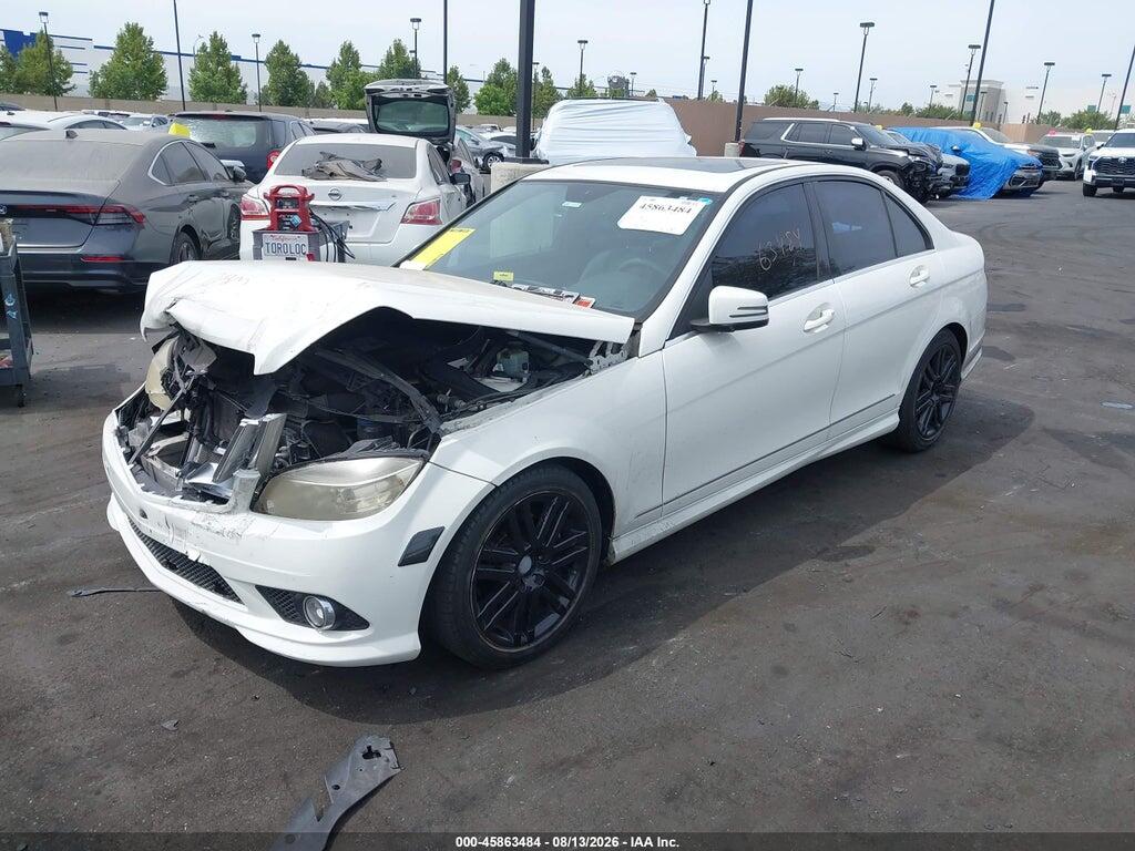WDDGF5EB0AF422956 2010 MERCEDES-BENZ C 300 photo no. 2