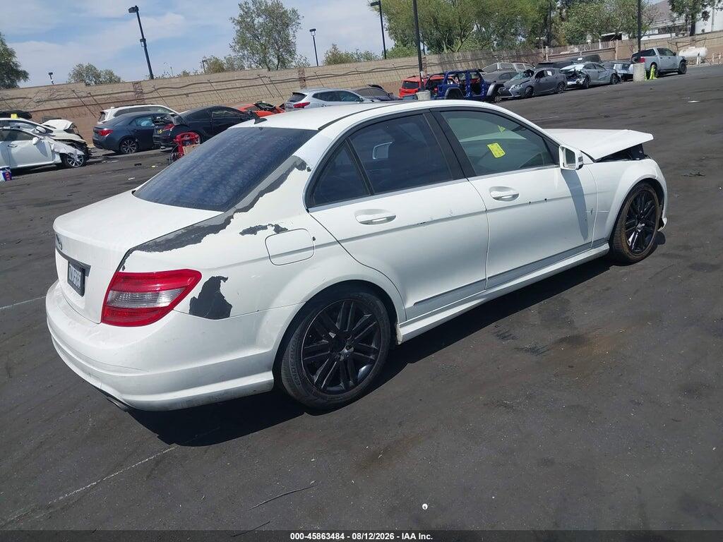WDDGF5EB0AF422956 2010 MERCEDES-BENZ C 300 photo no. 4