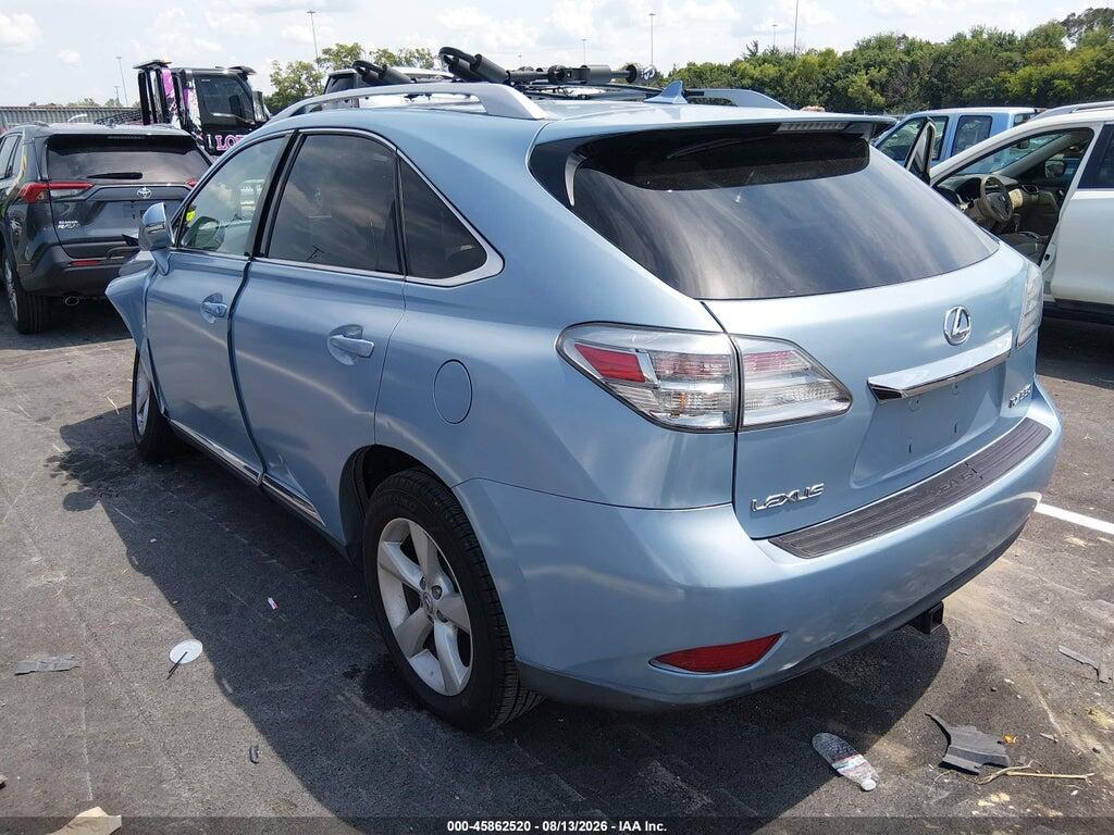 2T2BK1BA1AC052366 2010 LEXUS RX 350 photo no. 3