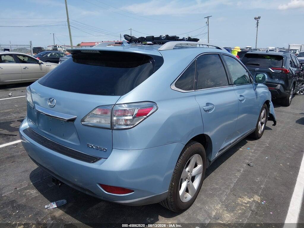 2T2BK1BA1AC052366 2010 LEXUS RX 350 photo no. 4