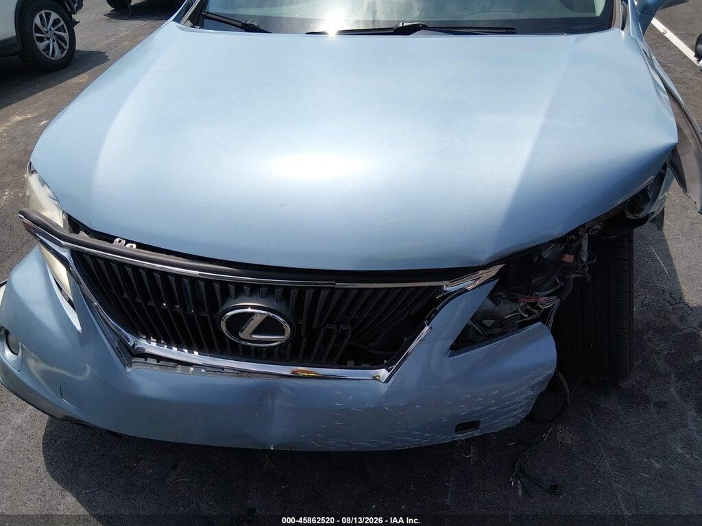 2T2BK1BA1AC052366 2010 LEXUS RX 350 photo no. 6