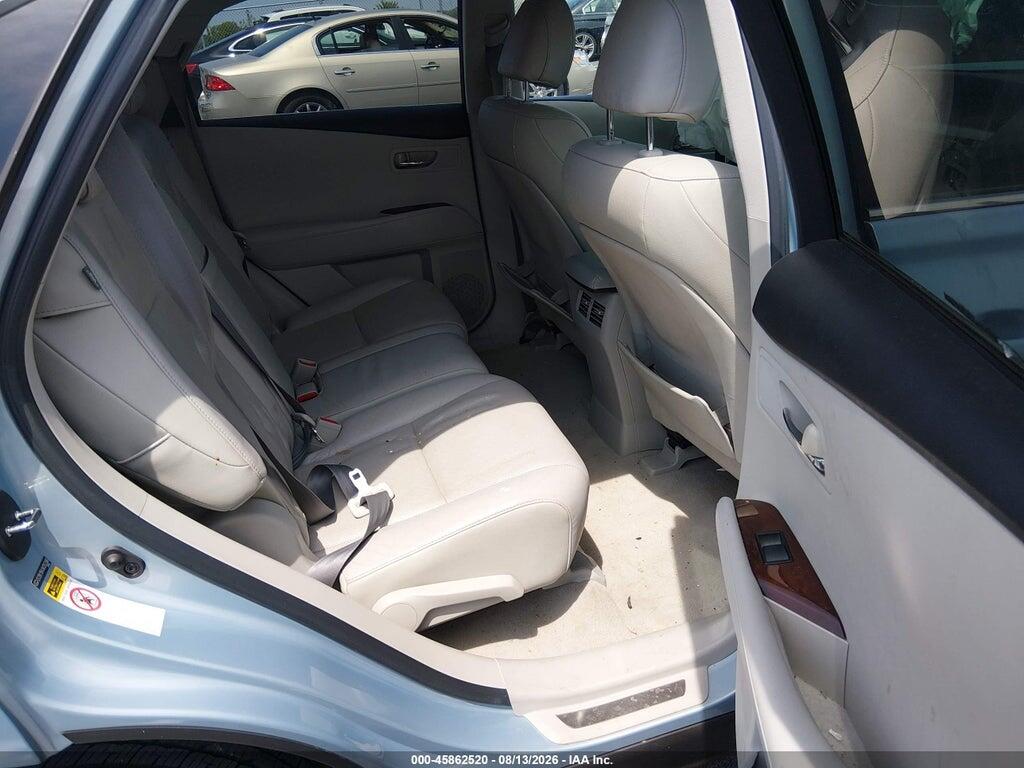 2T2BK1BA1AC052366 2010 LEXUS RX 350 photo no. 8