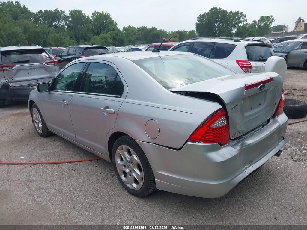 3FAHP0HA0AR279596 2010 FORD FUSION photo no. 3