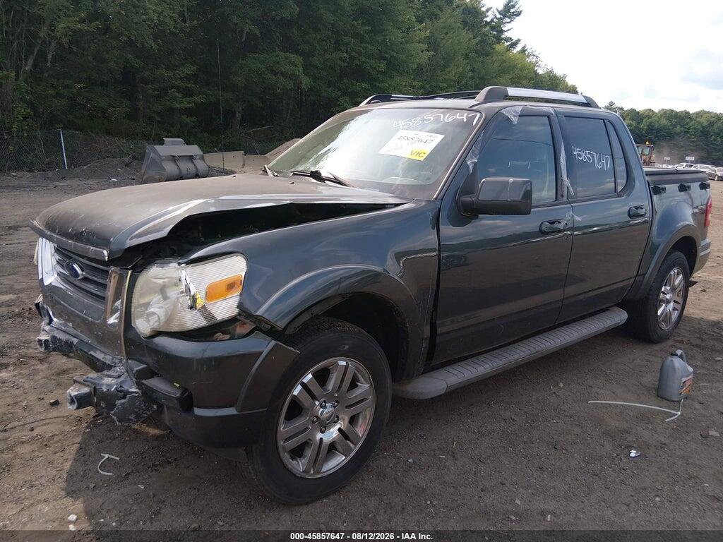 1FMEU5D82AUA09358 2010 FORD EXPLORER SPORT TRAC photo no. 2