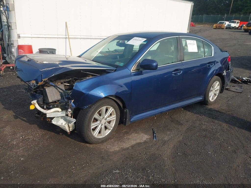 4S3BMBC61A3210602 2010 SUBARU LEGACY photo no. 2