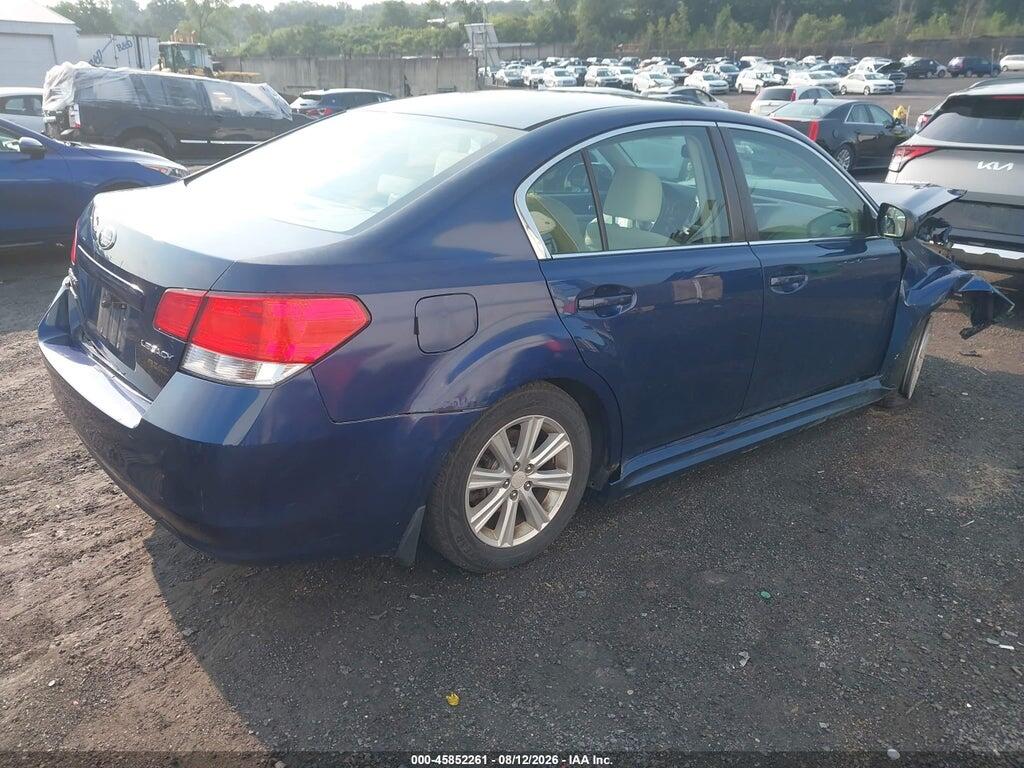 4S3BMBC61A3210602 2010 SUBARU LEGACY photo no. 4